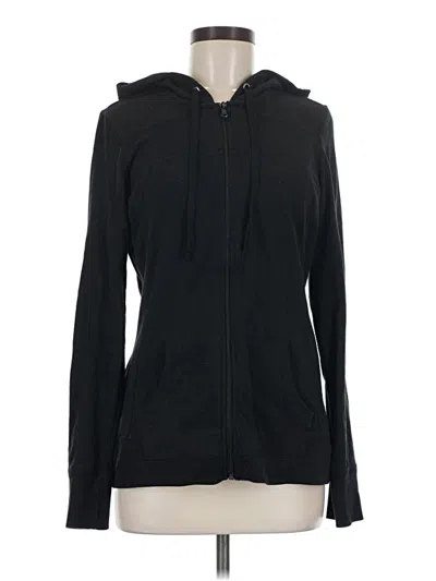 Pre-owned Tek Gear Zip Up Hoodie In Black