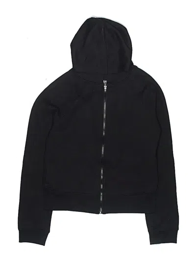 Pre-owned Tek Gear Kids' Zip Up Hoodie In Black