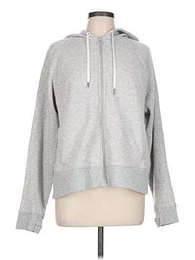 Pre-owned Tek Gear Zip Up Hoodie In Gray
