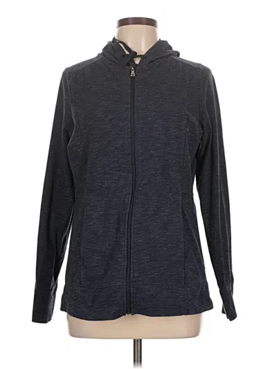 Pre-owned Tek Gear Zip Up Hoodie In Gray