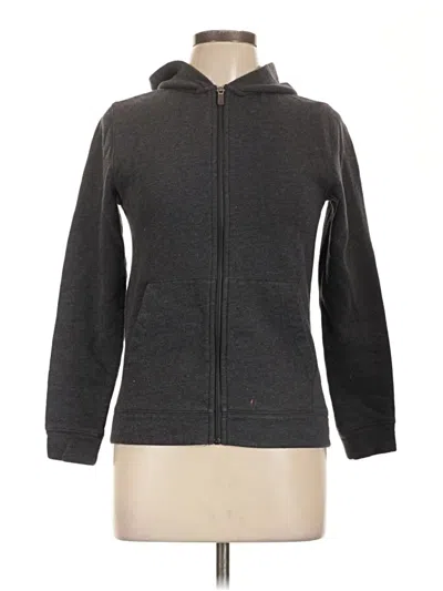 Pre-owned Tek Gear Zip Up Hoodie In Gray