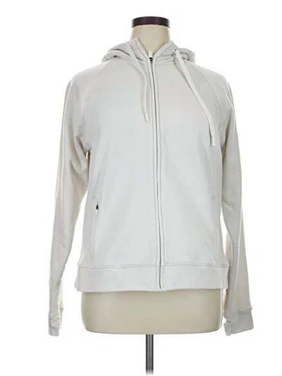 Pre-owned Tek Gear Zip Up Hoodie In Gray