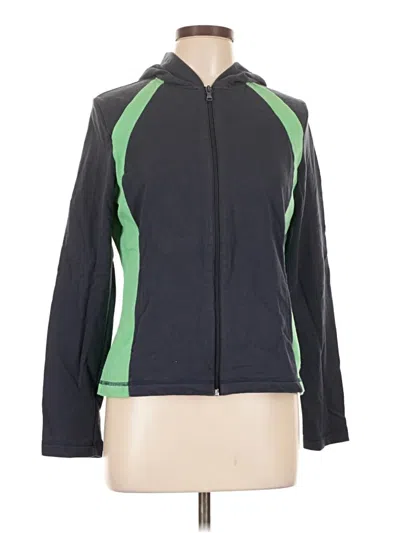 Pre-owned Tek Gear Zip Up Hoodie In Green