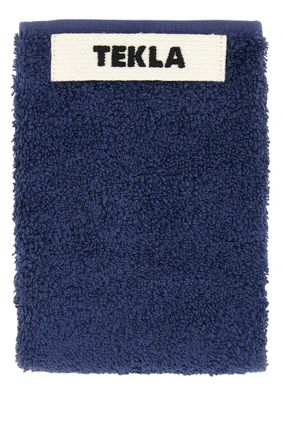Tekla Air Force Blue Terry Towel