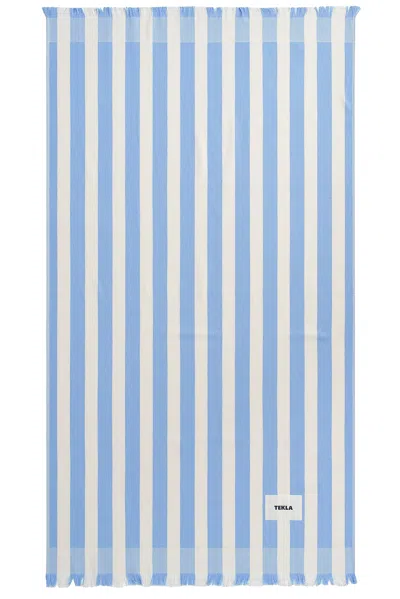 Tekla Beach Towel In Blue