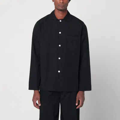 Tekla Black Pyjama Shirt