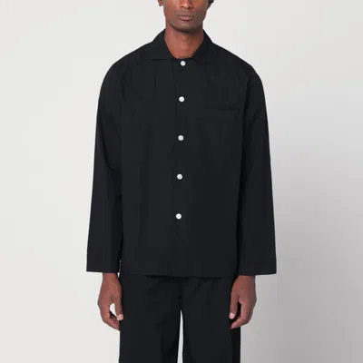 TEKLA BLACK PYJAMA SHIRT