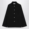 Tekla Black Pyjama Shirt In Black