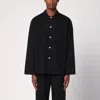 Tekla Black Pyjama Shirt In Black