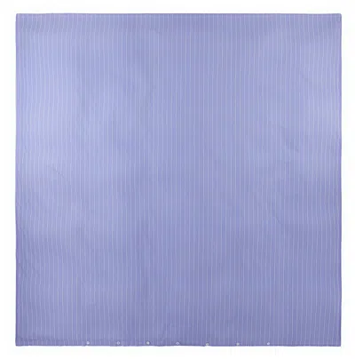 Tekla Blue Percale Duvet Cover, Queen In Purple