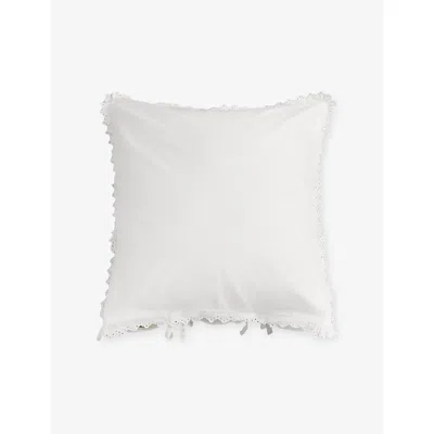 Tekla Broken White Anais Cotton Pillow Case