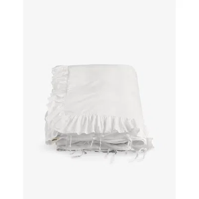 Tekla Broken White Elodie Cotton Duvet Cover