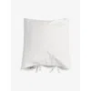 Tekla Broken White Odette Cotton Pillow Case In White