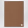 Tekla Rectangular Brushed Wool Blanket In Brown