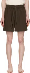 Tekla Drawstring Pajama Shorts