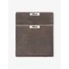 Tekla Bruin Heavyweight Terry Cotton Hand Towel In Brown