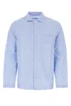 Tekla Pajama Shirt In Shirt Blue