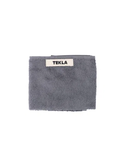 Tekla 'charcoal Grey' Guest Towel In Gray