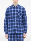 Tekla Checked Shirt In Blue