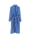 Tekla Classic Bathrobe In Blue