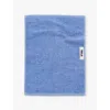 Tekla Clear Blue Striped Organic-cotton Bath Towel  70cm X 140cm