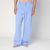 Tekla Pyjama Pants Back Pockets In Blue