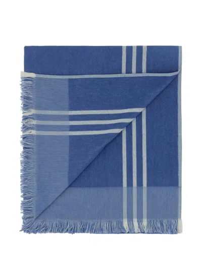 Tekla Cotton Beach Towel In Green