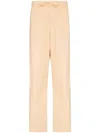 Tekla Beige Organic Cotton Pyjama Pants