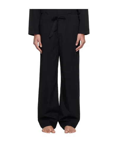 Tekla Drawstring Pajama Pants In Blue