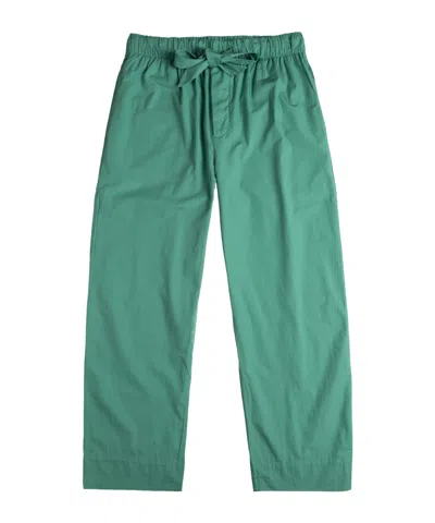 Tekla Drawstring Pajama Pants In Green