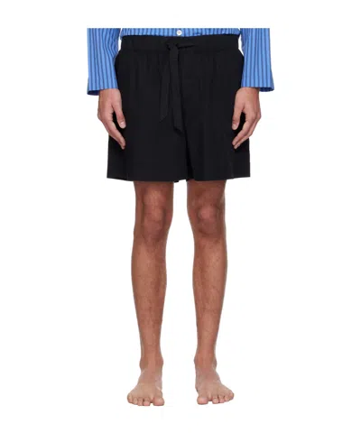 TEKLA DRAWSTRING PAJAMA SHORTS