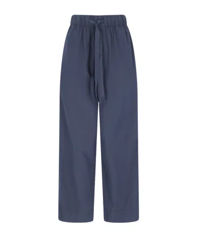 Tekla Drawstring Pajamas In Blue