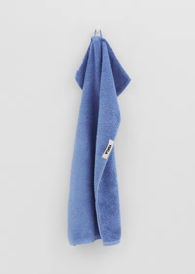 Tekla Hand Towel In Clear Blue