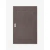 Tekla Heavyweight Large Cotton Bath Mat In Brown