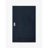 Tekla Heavyweight Large Cotton Bath Mat In Blue
