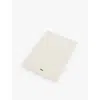 Tekla Ivory Bordered Organic-cotton Bath Mat 70cm X 50cm