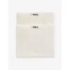 Tekla Ivory Heavyweight Terry Cotton Hand Towel In White