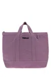 Tekla Canvas Tote Bag Top Handles In Red