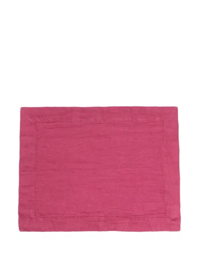 Tekla Linen Placemat In Pink