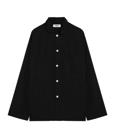 TEKLA LONG-SLEEVED PAJAMA SHIRT