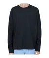 Tekla Long-sleeved T-shirt In Black