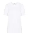 Tekla Long-sleeved T-shirt In White
