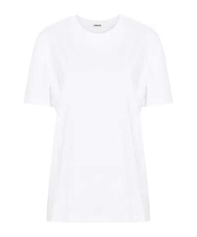 Tekla Long-sleeved T-shirt In White