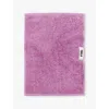 Tekla Magenta Striped Organic-cotton Bath Towel  70cm X 140cm