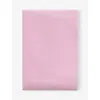 Tekla Mallow Pink Percale Super-king Fitted Cotton Sheet