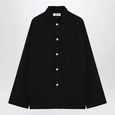 Tekla Men's Black Pyjama Shirt