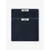 Tekla Night Blue Heavyweight Terry Cotton Hand Towel
