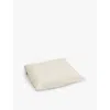 Tekla Percale Double Organic-cotton Pillow Sham 50cm X 75cm Winter White In Winter White