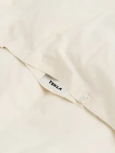 Tekla Percale Duvet Cover In Neutral