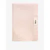 Tekla Petal Pink Percale Flat Sheet 260x260cm